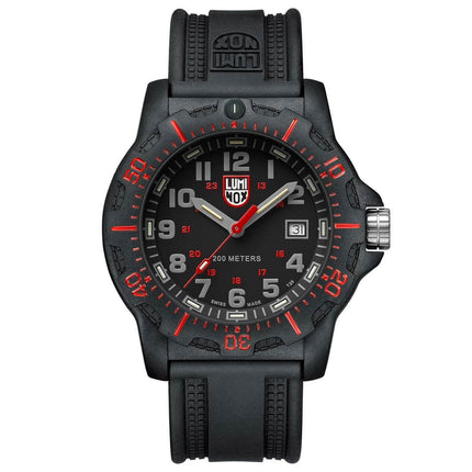 Luminox Men's Quartz Watch - Black OPS 8880 Series Black Dial Rubber Strap | 8895 ,