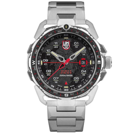 Luminox Men's Quartz Watch - Ice-Sar Arctic 1200 Series Black Dial Bracelet Dive | 1202 ,