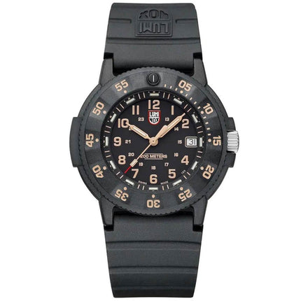 Luminox Men's Quartz Watch - Navy Seal Evo Rotating Bezel Rubber Strap | 3001.EVO.OR ,