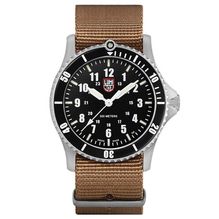 Luminox Men's Quartz Watch - Sport Timer 30th Anniversary Dark Brown Strap Dive | 0901.SET ,