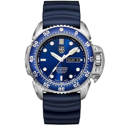Luminox Men's Swiss Automatic Watch - Scott Cassell Deep Dive Blue Dial Strap | 1523 ,