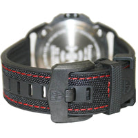 Luminox Men's Swiss Quartz Watch - Ice-Sar Arctic Black Dial Rubber Strap | 1002 ,