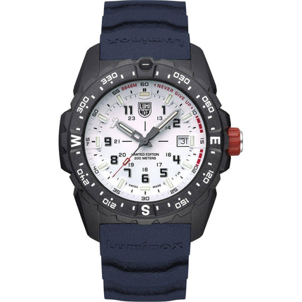 Luminox Men's Watch - Bear Grylls Survival Quartz White Dial Blue Strap | XB.3737 ,