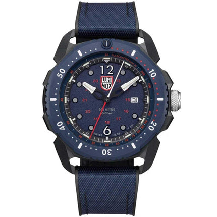 Luminox Men's Watch - Ice-Sar Arctic Date Display Blue Dial Rubber Strap | XL.1053 ,