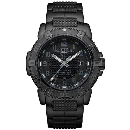 Luminox Men's Watch - Modern Mariner Quartz Black Dial Steel Bracelet | XS.6252.BO ,