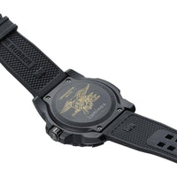 Luminox Men's Watch - Navy Seal All In All The Time Black Dial Strap | XS.3501.BO.AL ,