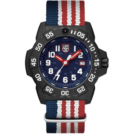 Luminox Men's Watch - Navy Seal Memorial Day Special Blue Dial Strap | XS.3501.LM ,