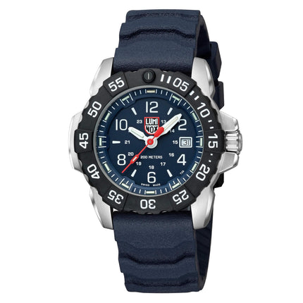 Luminox Men's Watch - Navy Seal Swiss Quartz Rotating Bezel Blue Strap | XS.3253.CB ,