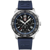 Luminox Men's Watch - Pacific Diver Swiss Quartz Chrono Blue Rubber Strap | XS.3143 ,