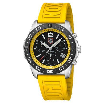 Luminox Men's Watch - Pacific Diver Swiss Quartz Chronograph Yellow Strap | XS.3145 ,
