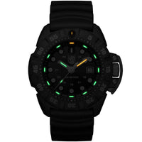 Luminox Men's Watch - Scott Cassell Deep Dive Swiss Quartz Black Rubber Strap | 1551 ,