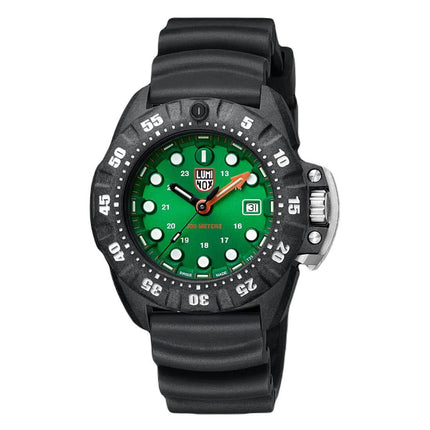 Luminox Men's Watch - Scott Cassell Deep Dive Swiss Quartz Green Dial | 1567 ,