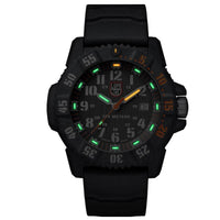 Luminox Men's Watch Set - Master Carbon Seal Grey Dial Black Rubber Strap | 3801.C.SET ,