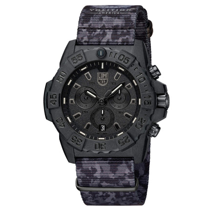 Luminox Men's Watch - X Volition Navy Seal Chronograph Nylon Strap | XS.3581.BO.VOL ,