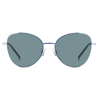 M Missoni Women's Sunglasses - Blue Lilac Metal Cat Eye Frame | MMI 0038/S 0JQ4 KU ,