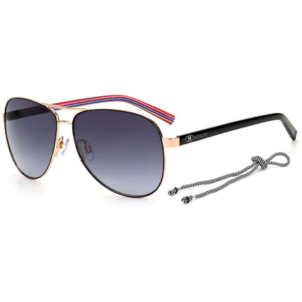 M Missoni Women's Sunglasses - Full Rim Aviator Frame | M MISSONI MMI 0002/S 0807/9O ,