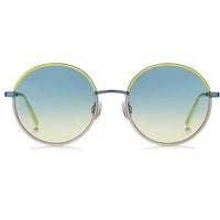 M Missoni Women's Sunglasses - Gradient Green Lens Round | M MISSONI MMI 0035/S S ,