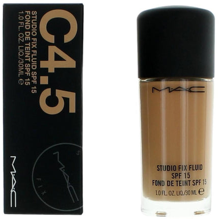 MAC Women's Foundation - Studio Fix Fluid SPF15 Long-Wearing Oil-Free, C4.5, 1 oz ,