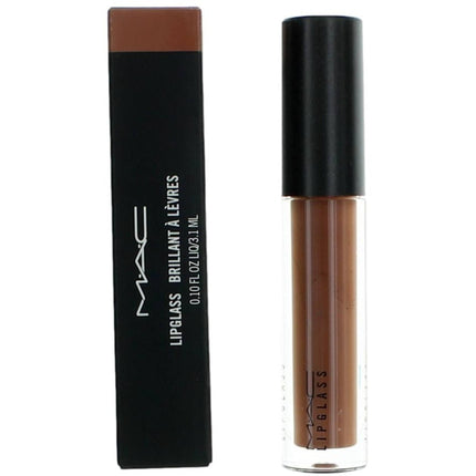 MAC Women's Lip Gloss - Lipglass Glass-Like Finish, 348 Dangerous Curves, 0.10 oz ,