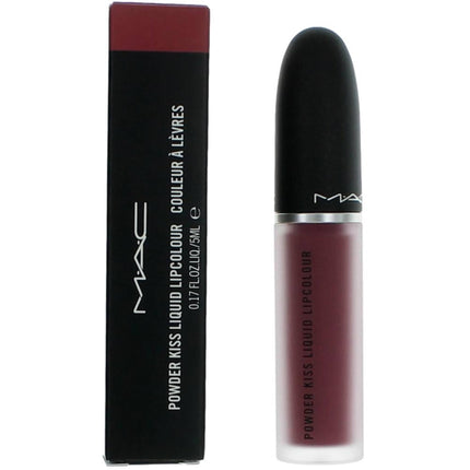 MAC Women's Lipstick - Powder Kiss Liquid Lipcolor, 990 More The Mehr-Ier, 0.17 oz ,
