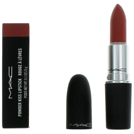 MAC Women's Lipstick - Powder Kiss Moisture-Matte, 314 Mull It Over, 0.1 oz ,