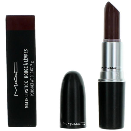 MAC Women's Matte Lipstick - Creamy Finish Long-Wearing, 613 Sin, 0.10 oz ,
