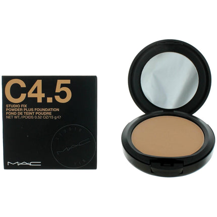 MAC Women's Powder Plus Foundation - Studio Fix Long-Wearing, C4.5, 0.52 oz ,