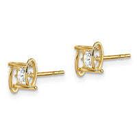 Madi K Kid's 14k CZ Square Post Earrings ,