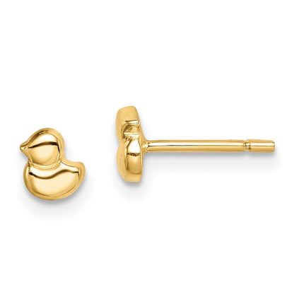 Madi K Kid's 14k Duck Post Earrings ,