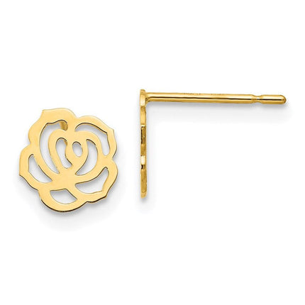Madi K Kid's 14k   Flower Post Earrings ,