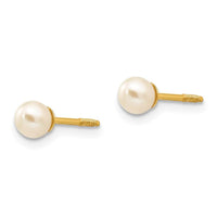 Madi K Kid's 14k  FW Cultured Pearl Earrings ,