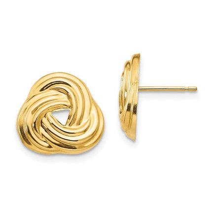Madi K Kid's 14k Love Knot Post Earrings ,