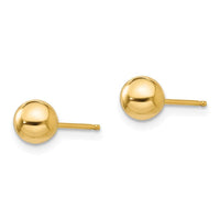 Madi K Kid's 14k Polished 5mm Ball Post Earrings ,