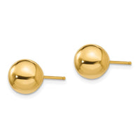Madi K Kid's 14k Polished 8mm Ball Post Earrings ,