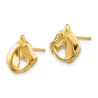 Madi K Kid's 14k Polished Horse Head Post Earrings ,