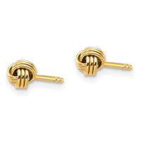 Madi K Kid's 14k Polished Love Knot Post Earrings ,