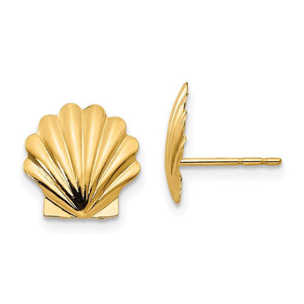 Madi K Kid's 14k Shell Post Earrings ,