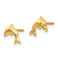 Madi K Kid's 14k Sm. Dolphin Earrings ,