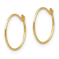 Madi K Kid's 14k  Sm. Endless Hoop Earrings ,