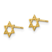 Madi K Kid's 14k   Star of David Post Earrings ,