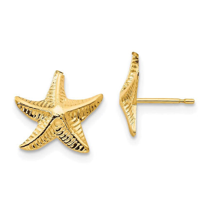 Madi K Kid's 14k Starfish Post Earrings ,