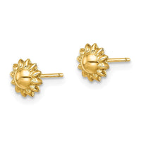 Madi K Kid's 14k Sunflower Post Earrings ,