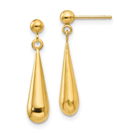 Madi K Kid's 14k Teardrop Dangle Post Earrings ,