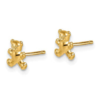 Madi K Kid's 14k Teddy Bear Post Earrings ,