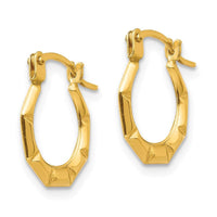 Madi K Kid's 14k Tiny Hollow Hoop Earrings ,