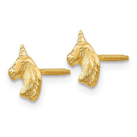 Madi K Kid's 14k Unicorn Post Earrings ,