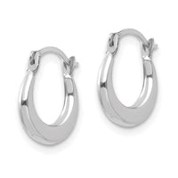 Madi K Kid's 14k White Gold 1.70mm Hoop Earrings ,