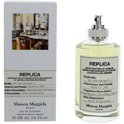Maison Margiela Unisex Eau De Toilette Spray - Replica At the Barber's, 3.4 oz ,