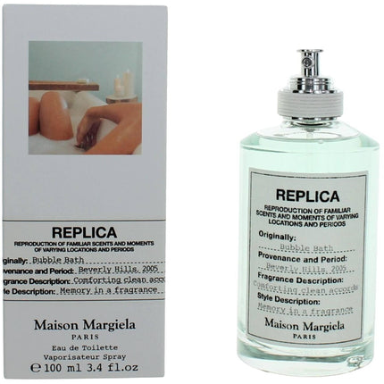 Maison Margiela Unisex Eau De Toilette Spray - Replica Bubble Bath, 3.4 oz ,