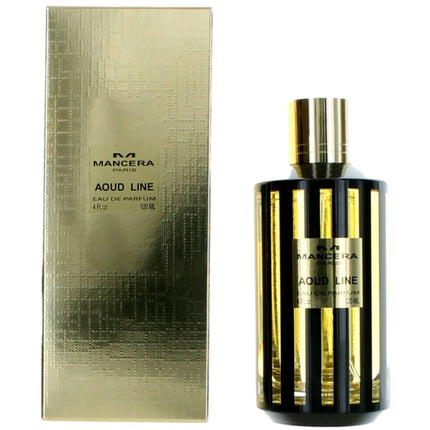 Mancera Unisex Eau De Parfum Spray - Aoud Line Amber and Raspberry Base Notes, 4 oz ,